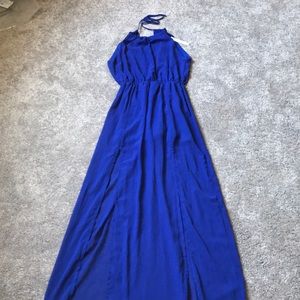 Full length, Navy dress. NWT